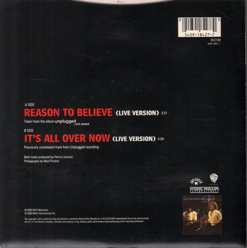 Rod Stewart - Reason To Believe - 7 Inch