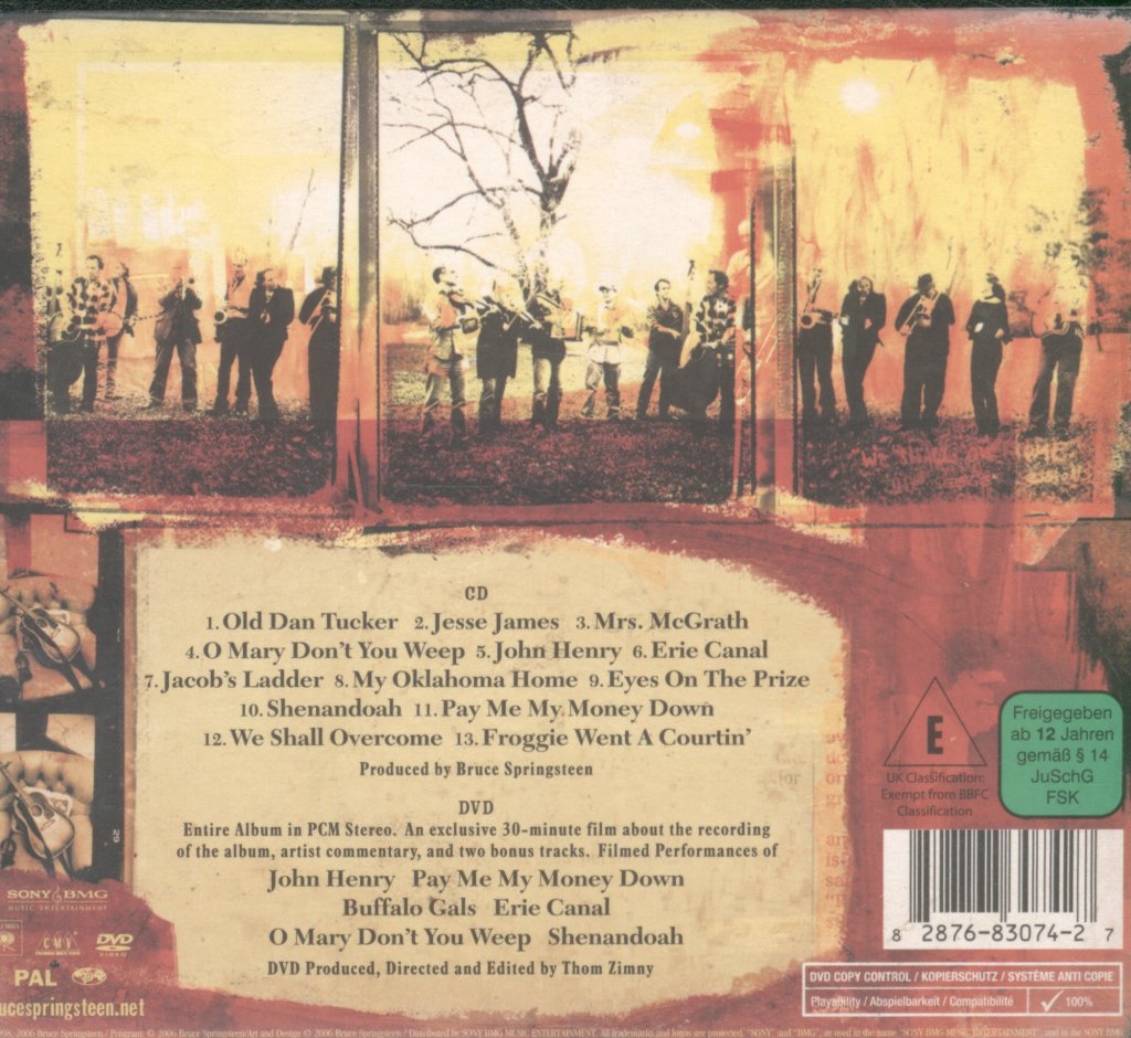 Bruce Springsteen - We Shall Overcome - The Seeger Sessions - Cd/Dvd