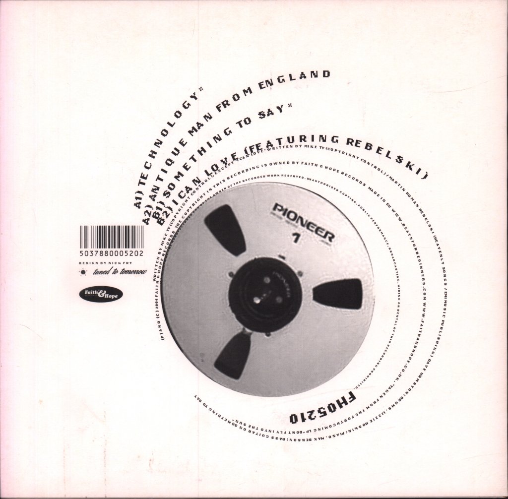 Beats For Beginners - Technology - 10 Inch