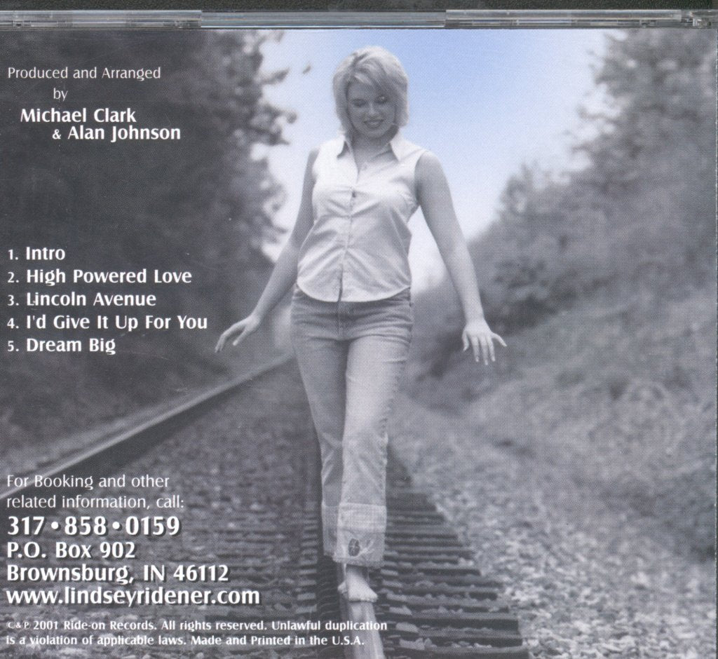 Lindsey Ridener - Lindsey Ridener - Cd