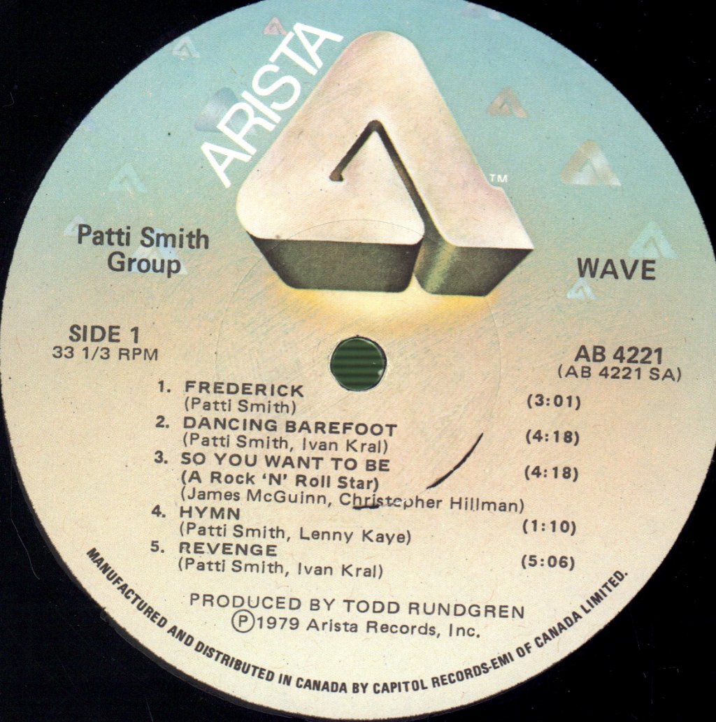 Patti Smith Group - Wave - Lp