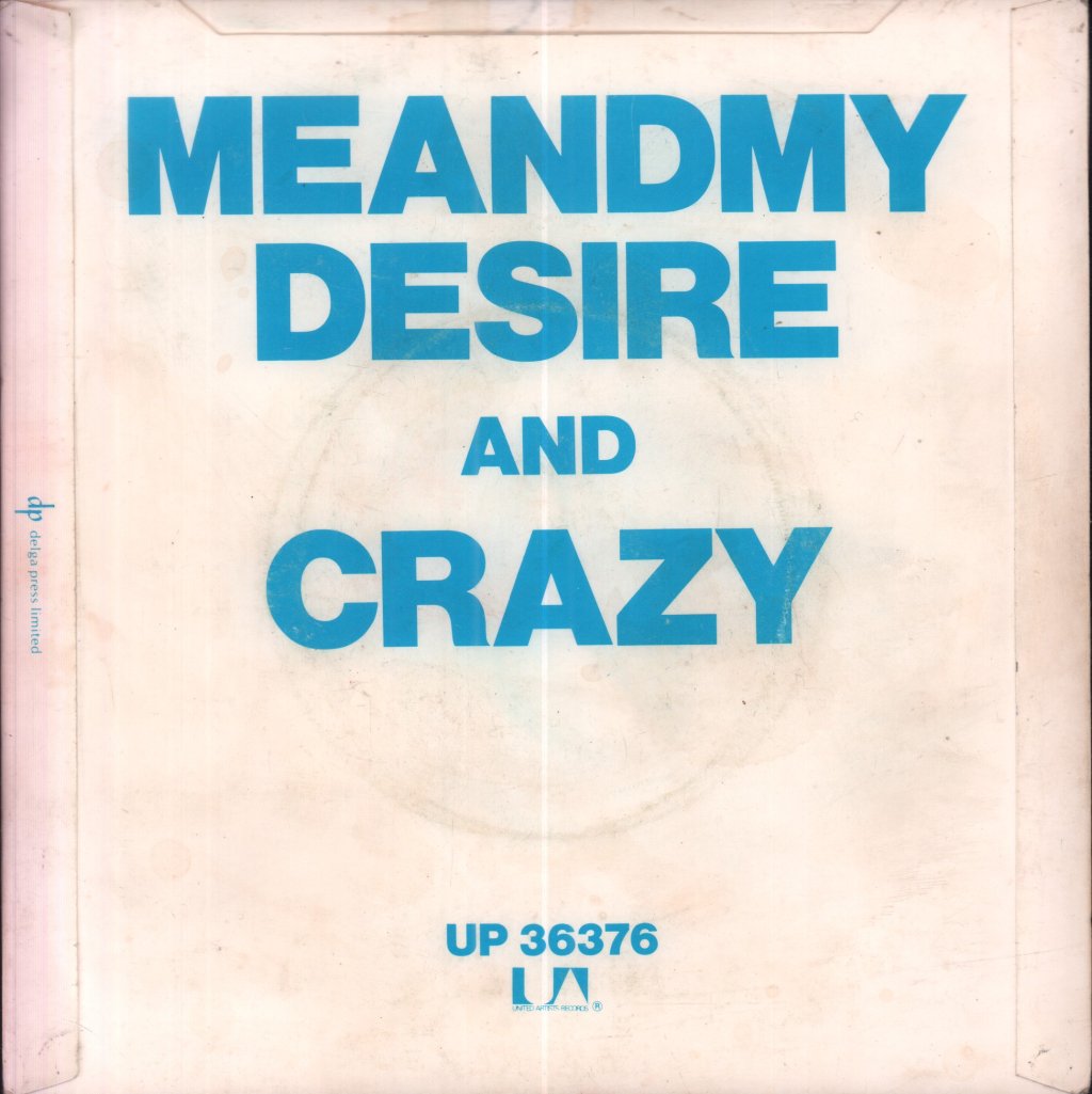 999 - Me And My Desire - 7 Inch