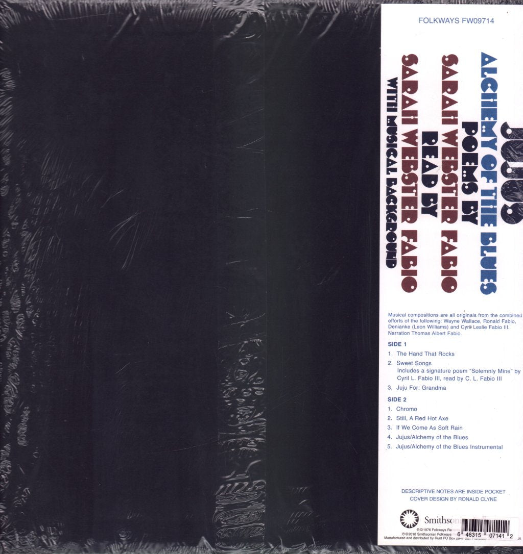 Sarah Webster Fabio - Jujus / Alchemy Of The Blues - Lp