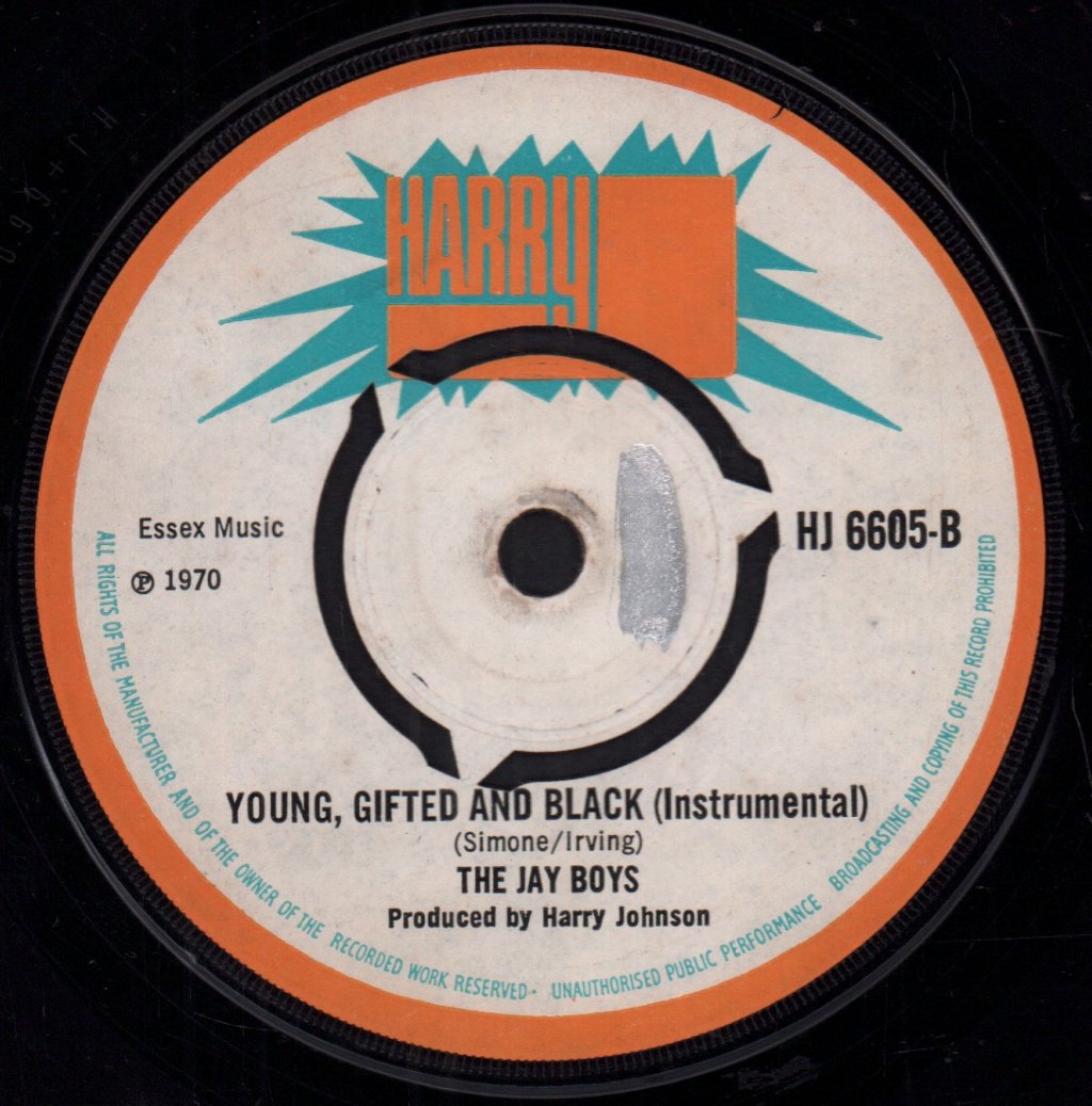 Bob And Marcia / Jay Boys - Young, Gifted And Black - 7 Inch
