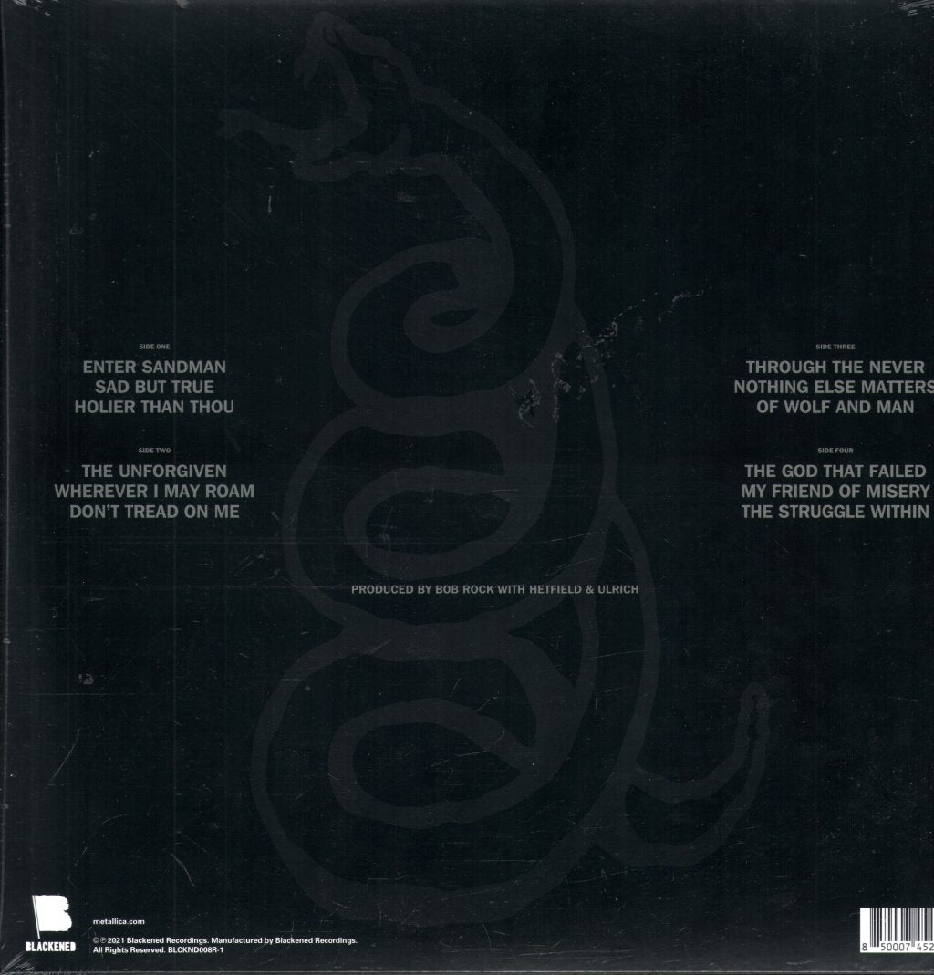 Metallica - Metallica - Double Lp