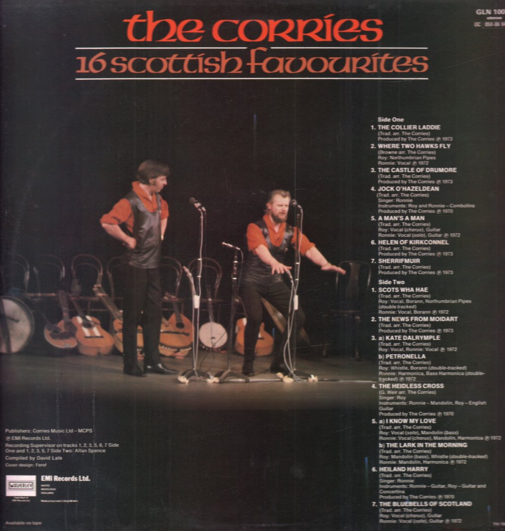 Corries - 16 Scottish Favourites - Lp
