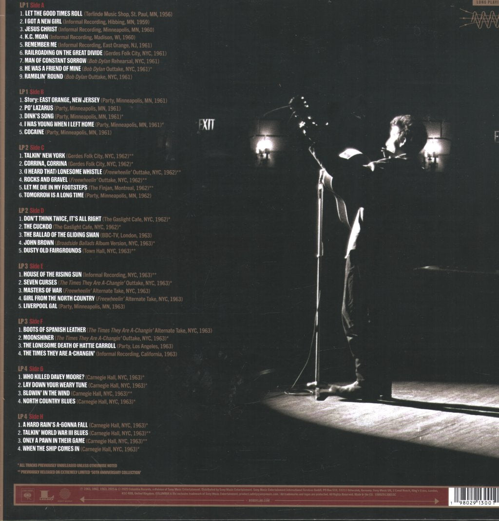 Bob Dylan - Bootleg Series Vol.18: Through the Open Window 1956-1963 - Lp Set