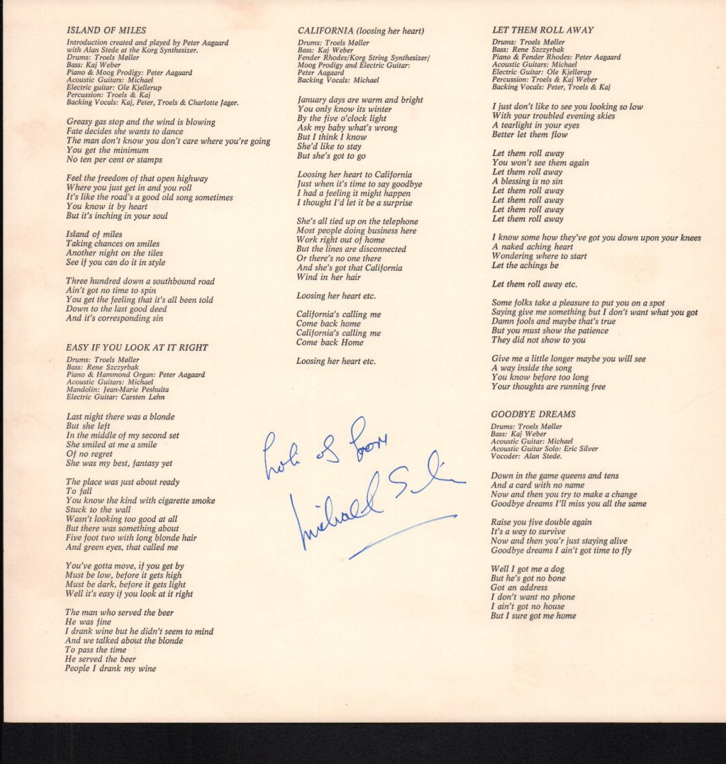Michael Silver - Silversongs - Lp