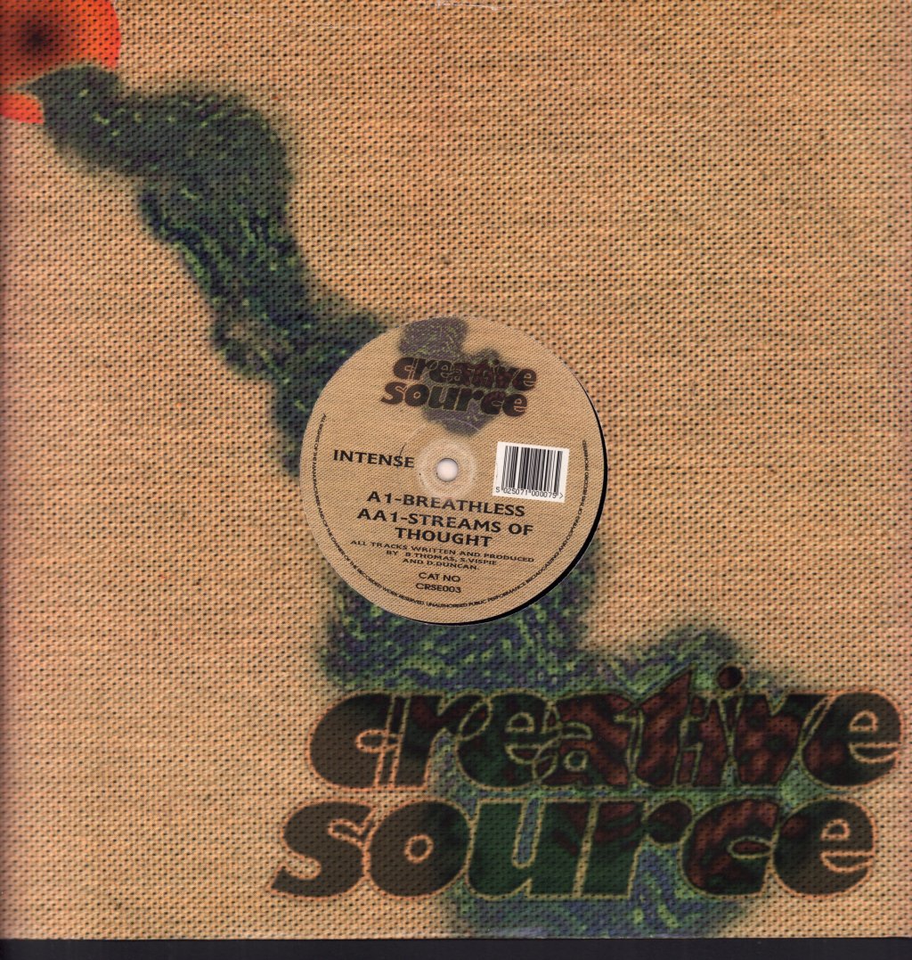 Intense - Breathless / Streams Of Thought - 12 Inch