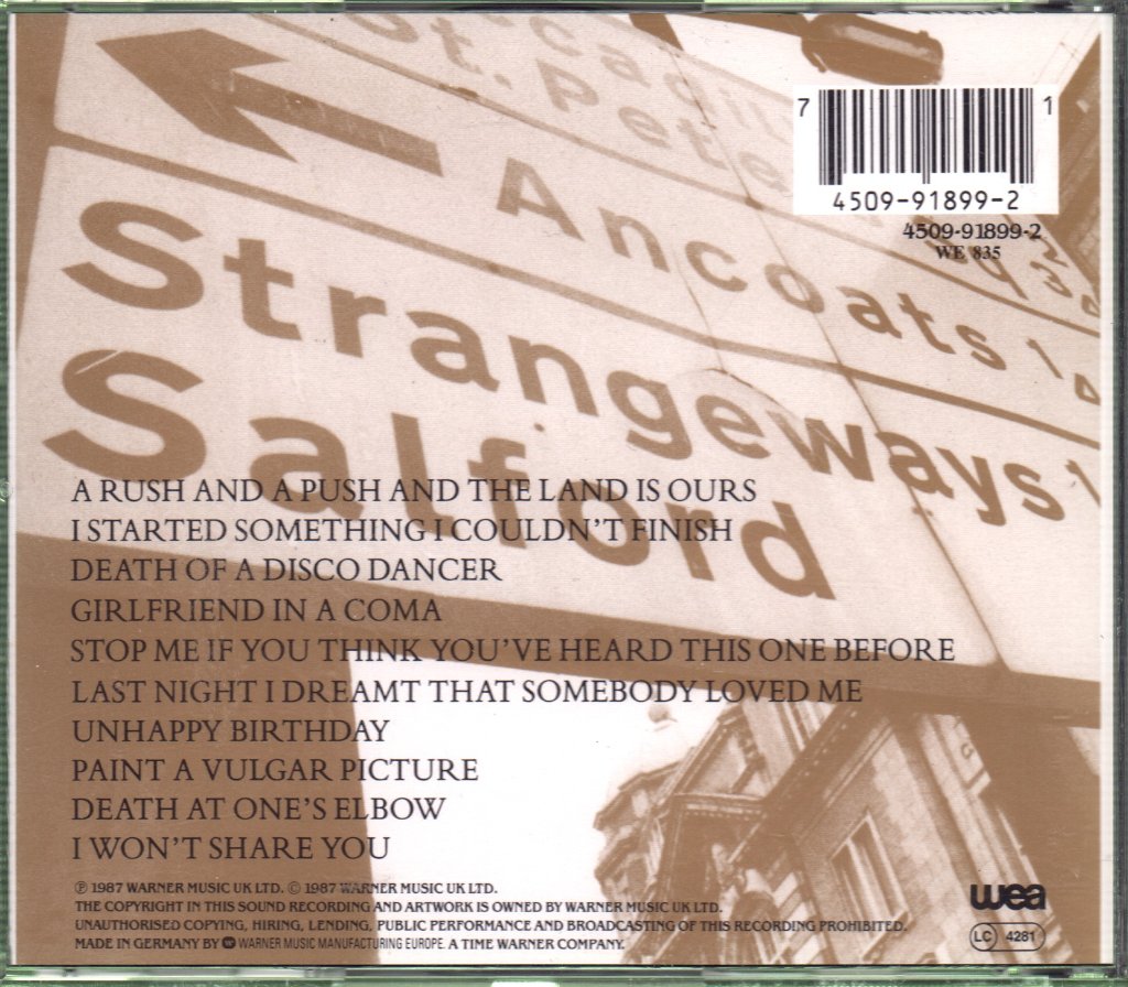 Smiths - Strangeways, Here We Come - Cd