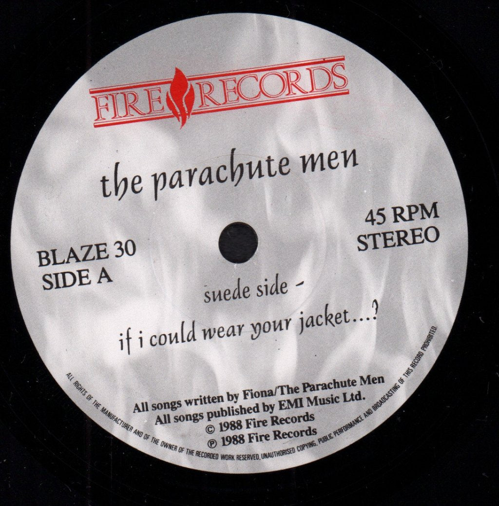 Parachute Men - If I Could Wear Your Jacket - 7 Inch