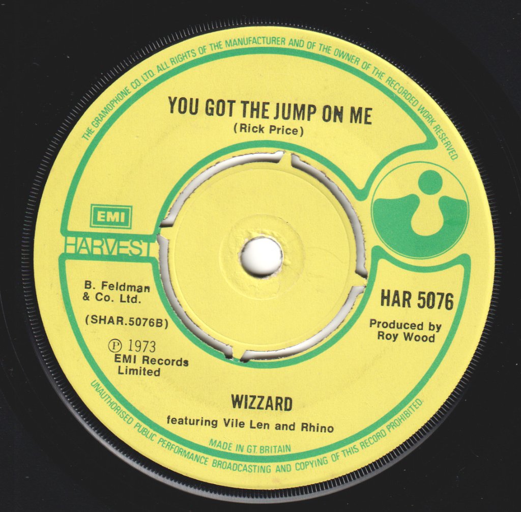 Wizzard (Roy Wood) - Angel Fingers - 7 Inch