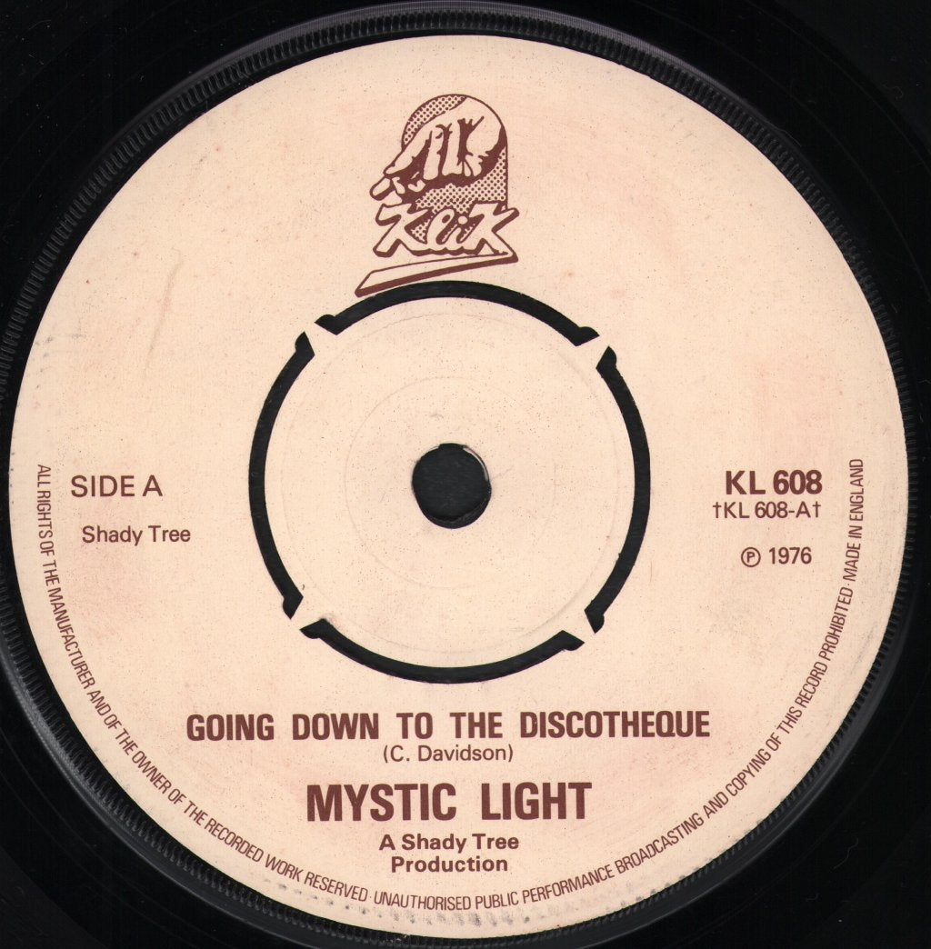 Mystic Light (70'S Group) - Going Down To The Discotheque - 7 Inch