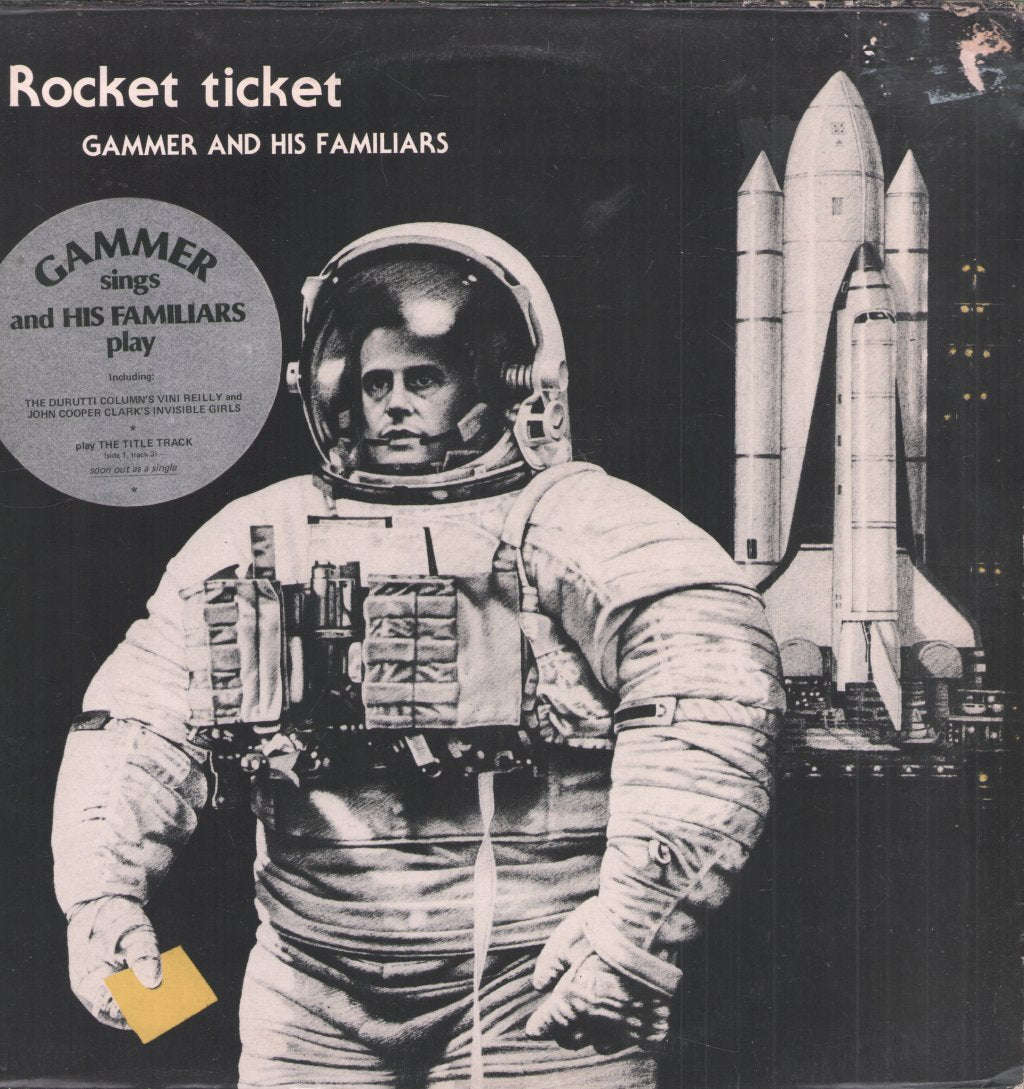 Gammer And His Familiars - Rocket Ticket - Lp