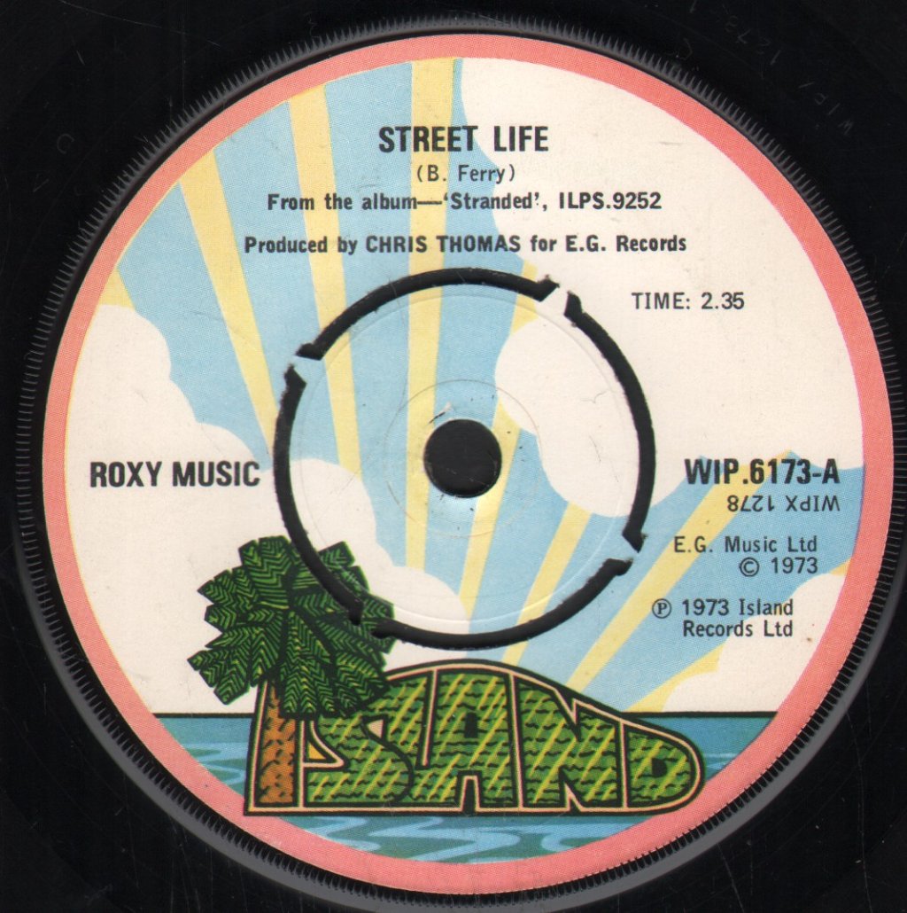 Roxy Music - Street Life - 7 Inch