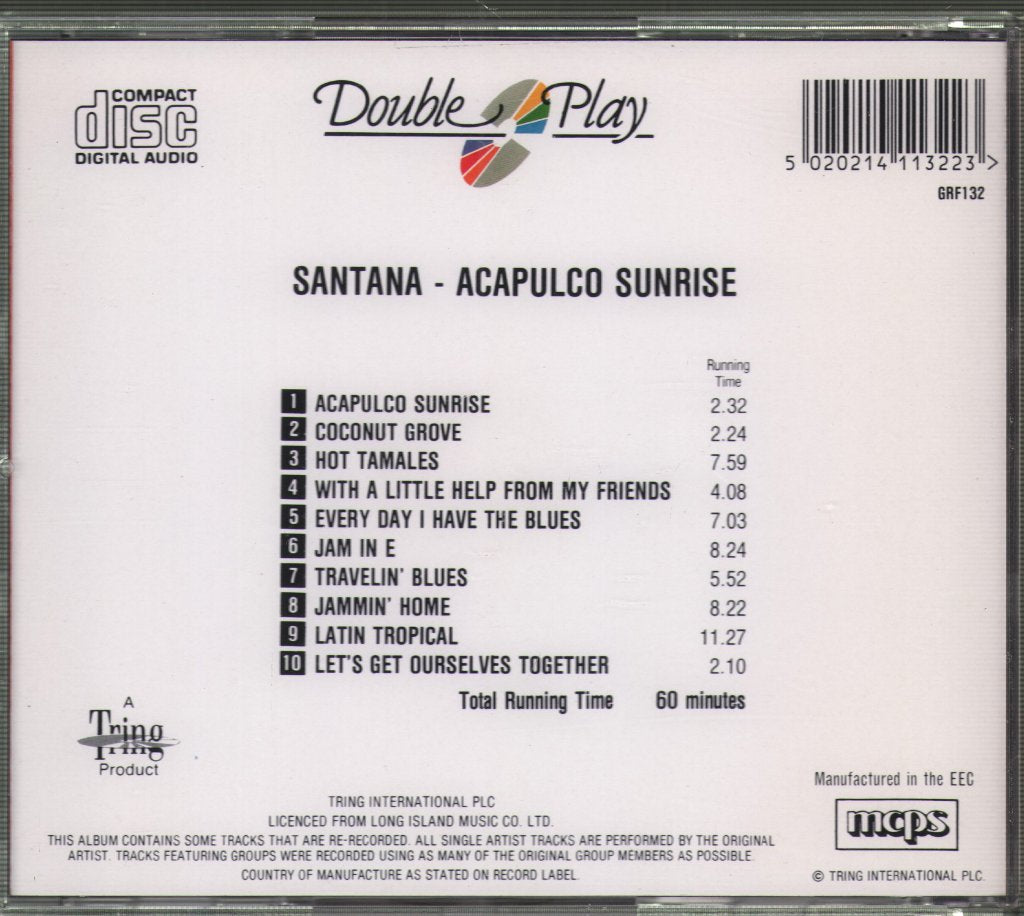 Santana - Acapulco Sunrise - Cd