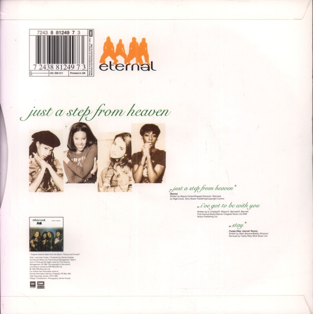 Eternal (Female Group) - Just A Step From Heaven - 7 Inch
