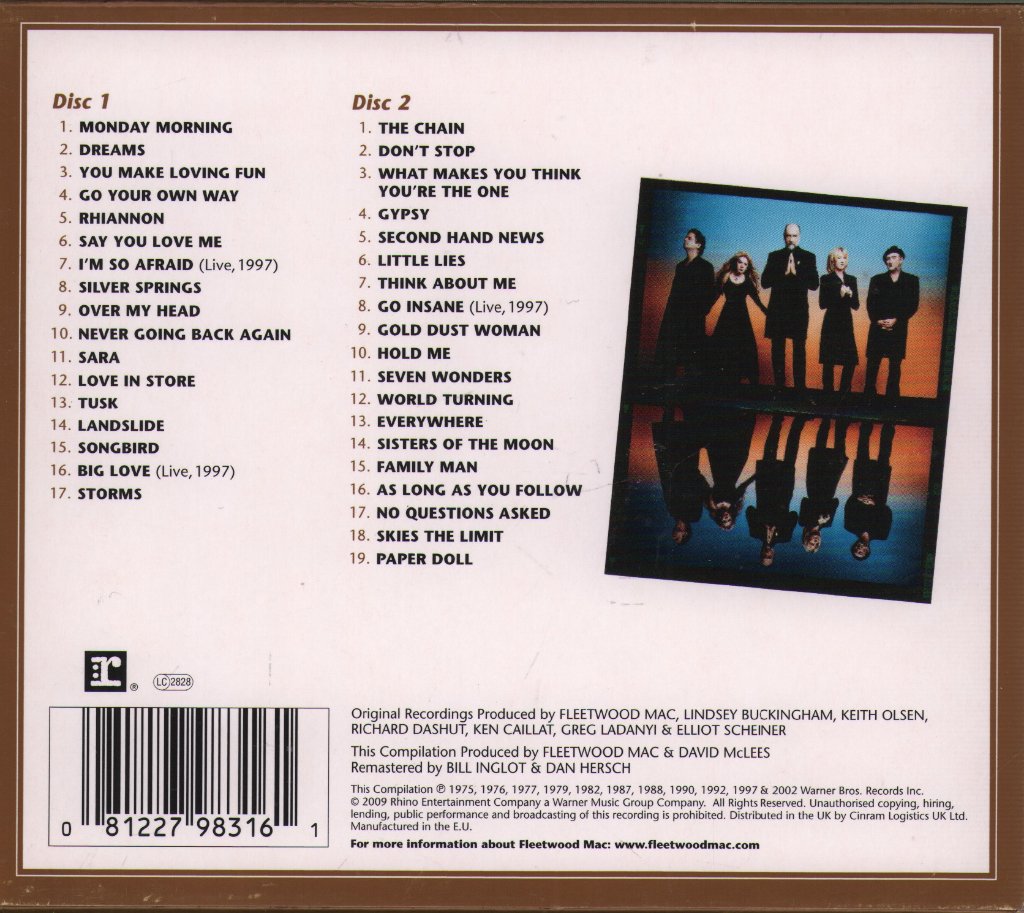 Fleetwood Mac - Very Best Of Fleetwood Mac - Double Cd
