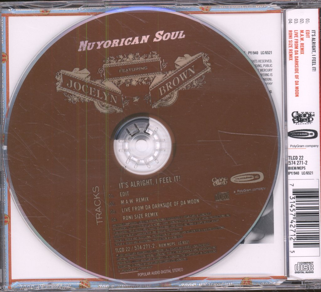 Nuyorican Soul - It's Alright, I Feel It! - Cd