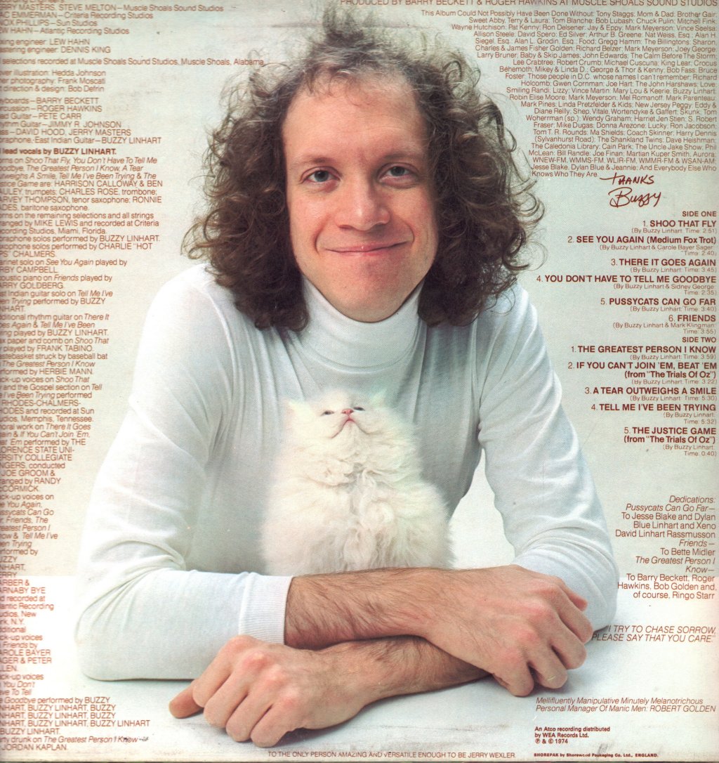 Buzzy Linhart - Pussycats Can Go Far - Lp