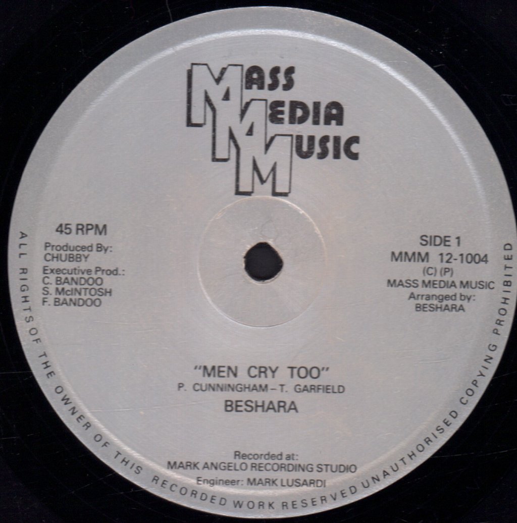 Beshara - Men Cry Too / Man-A-Reason - 12 Inch
