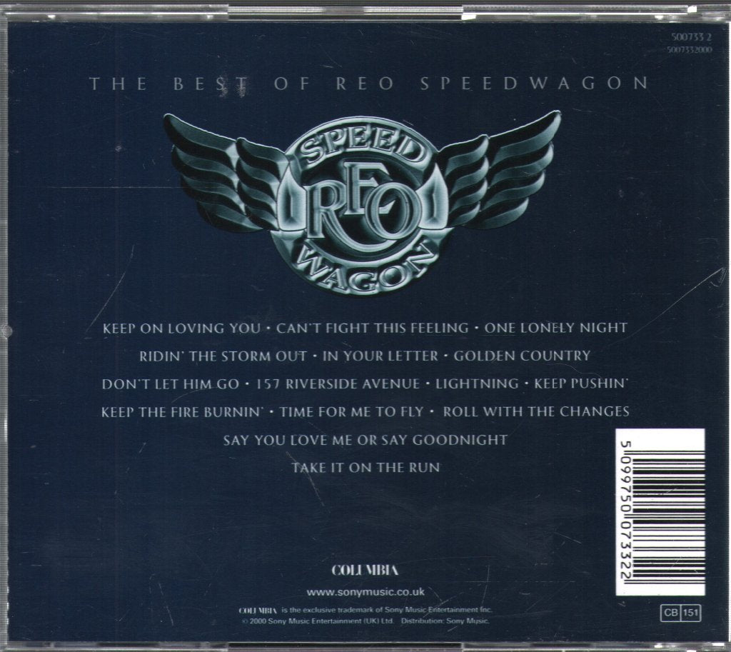 REO Speedwagon - Take It On The Run - The Best Of REO Speedwagon - Cd