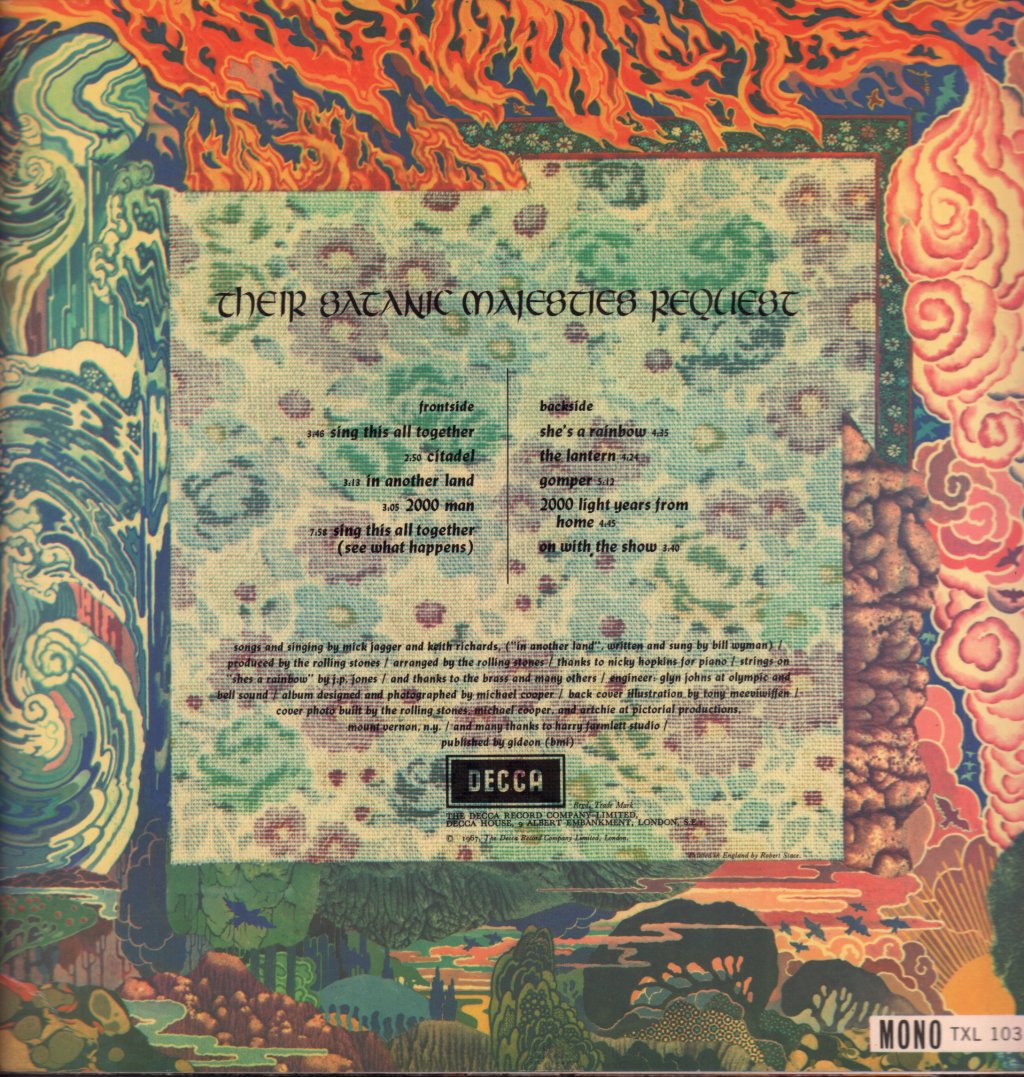 Rolling Stones - Their Satanic Majesties Request - Lp