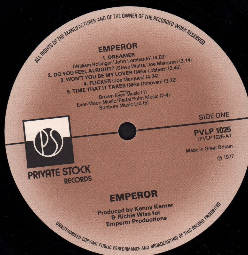 Emperor (70'S Rock Group) - Emperor - Lp