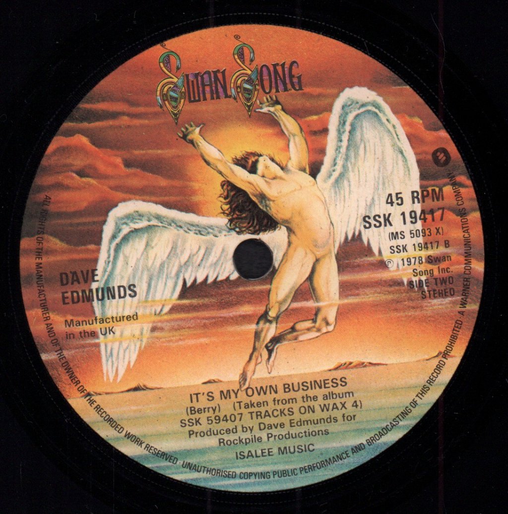 Dave Edmunds - A1 On The Jukebox - 7 Inch