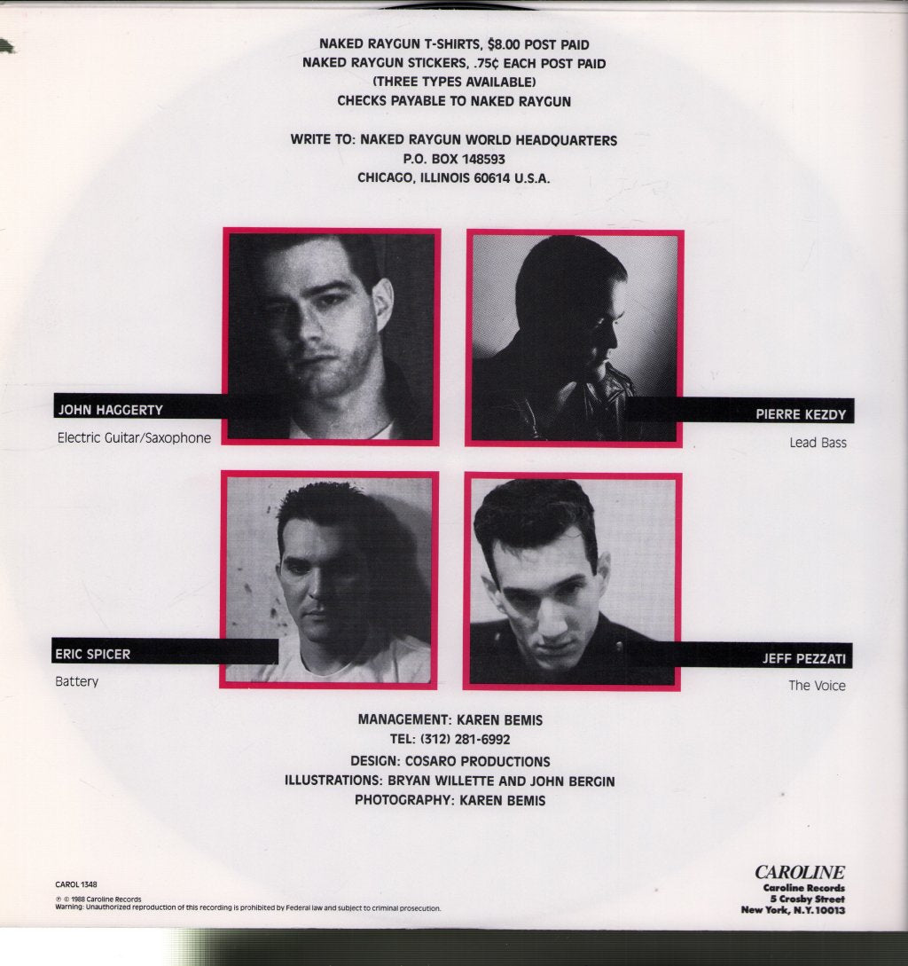 Naked Raygun - Jettison - Lp