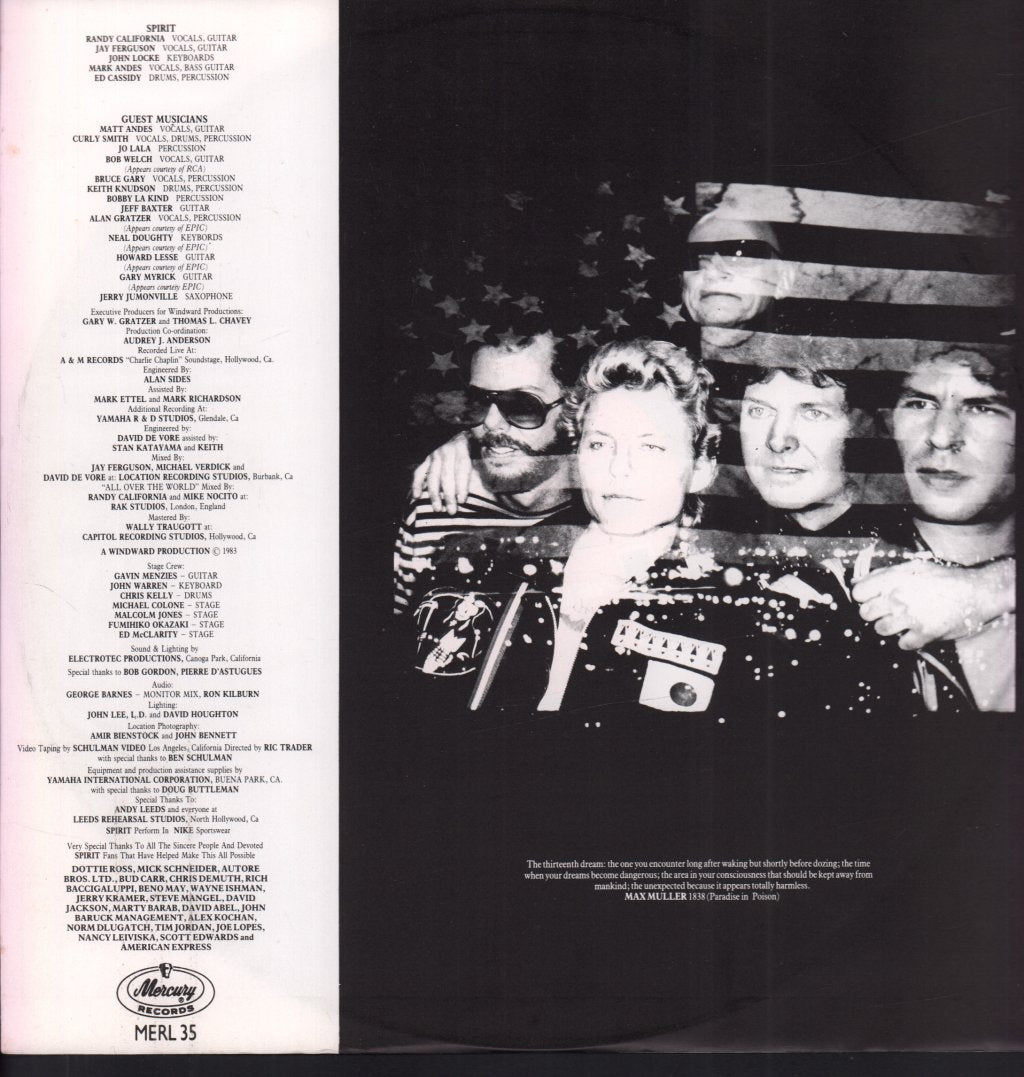 Spirit - Thirteenth Dream - Lp