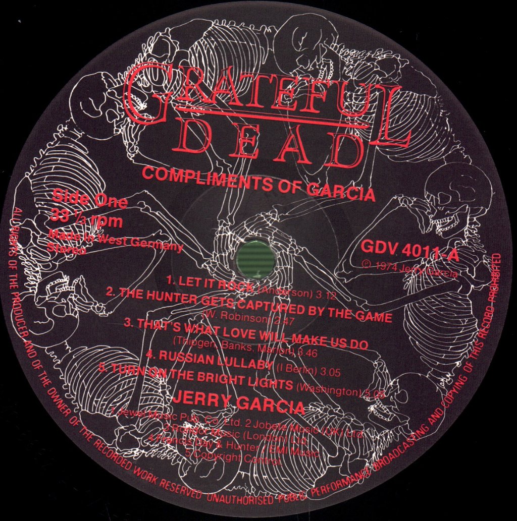 Jerry Garcia - Garcia - Lp