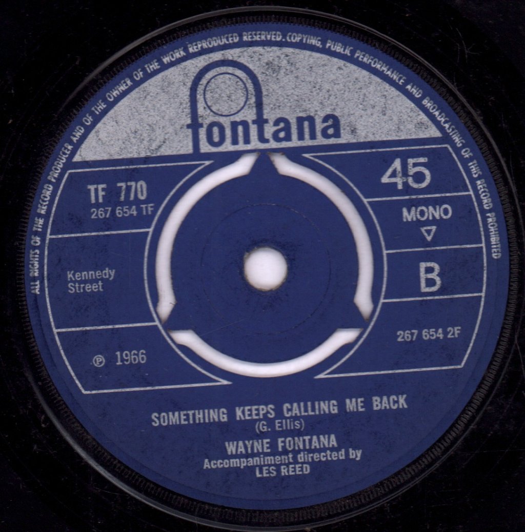 Wayne Fontana - Pamela Pamela - 7 Inch