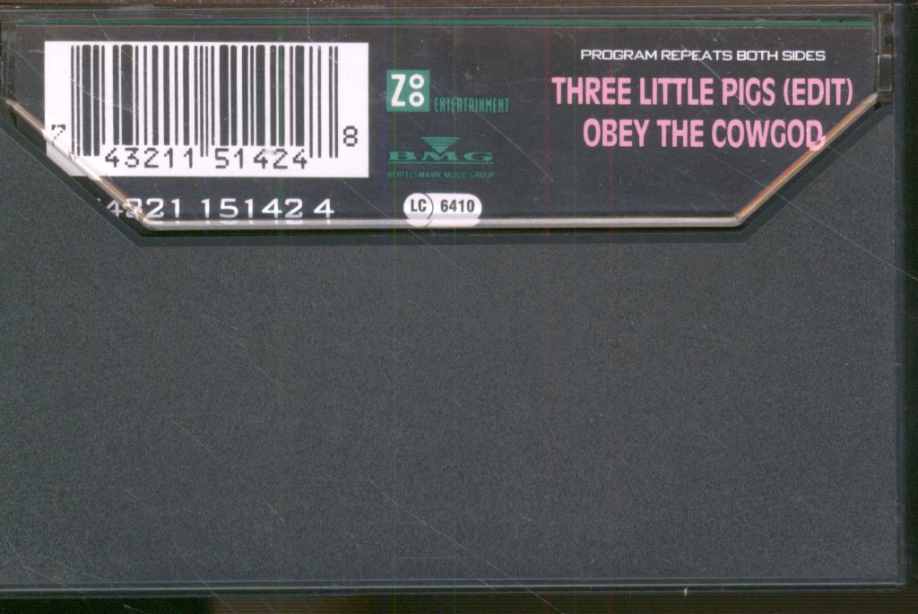 Green Jelly - Three Little Pigs - Cassette