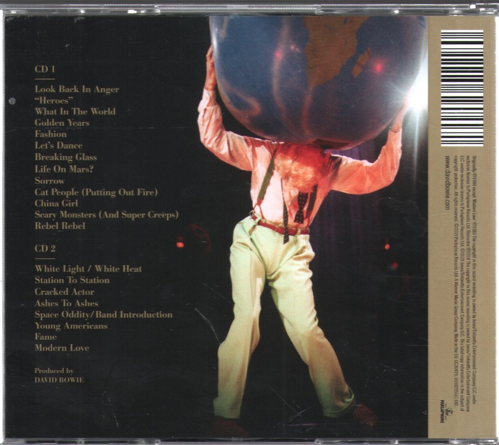 David Bowie - Serious Moonlight (Live '83) - Double Cd
