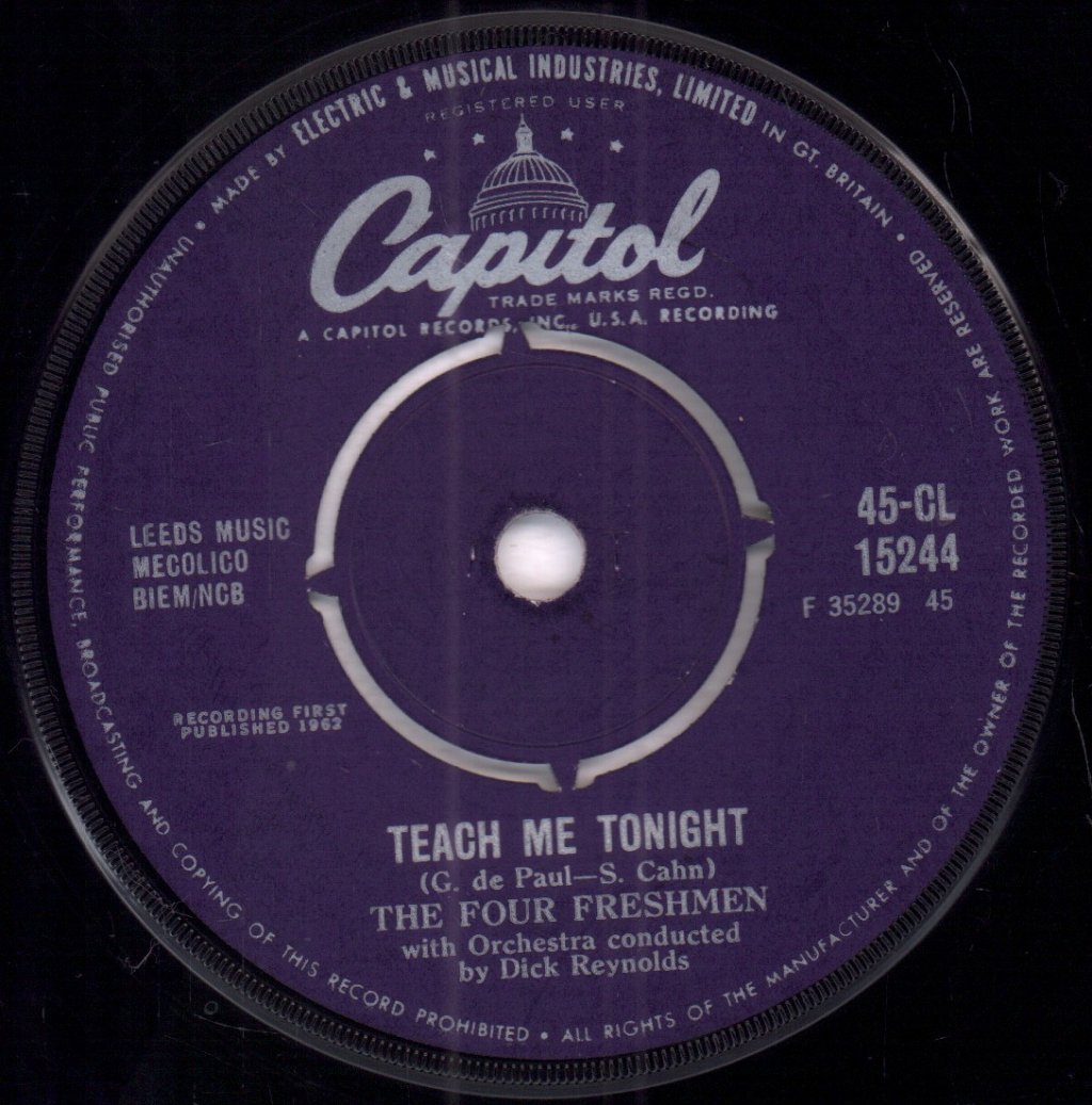 Four Freshmen - Teach Me Tonight - 7 Inch