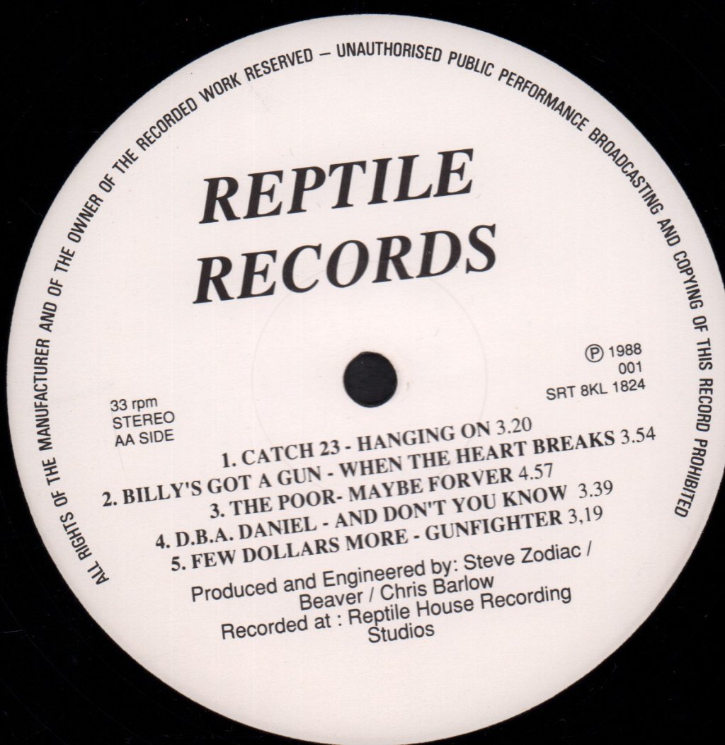 Various Artists - Reptile House Volume 1 - Lp