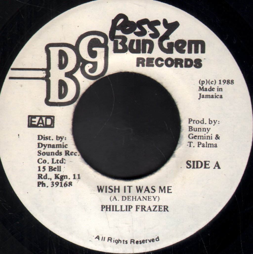 Phillip Fraser - Wish It Was Me - 7 Inch