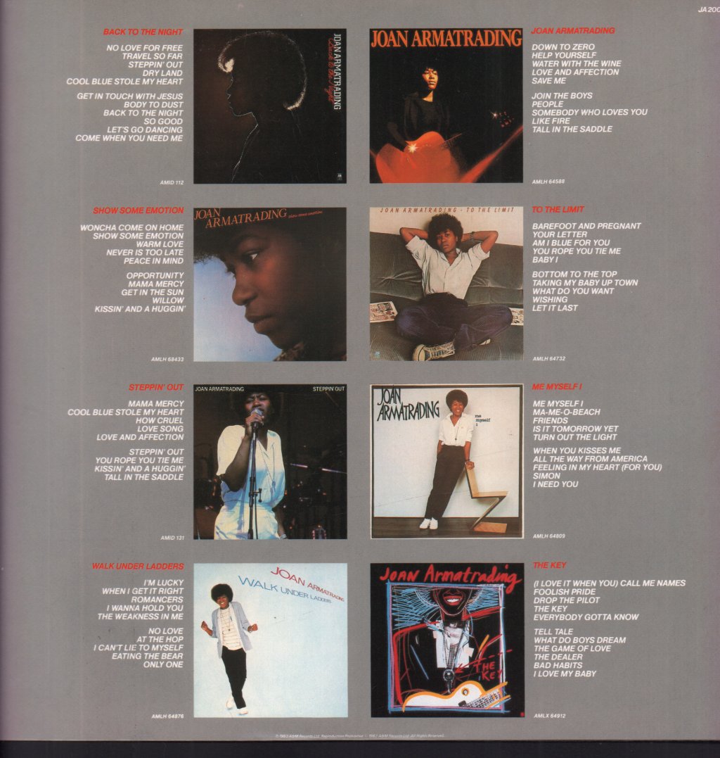 Joan Armatrading - Track Record - Lp