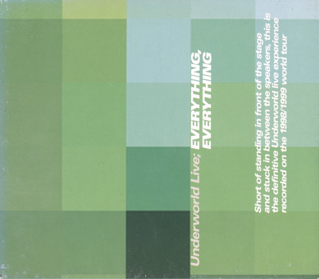 Underworld - Everything, Everything (Underworld Live) - Cd