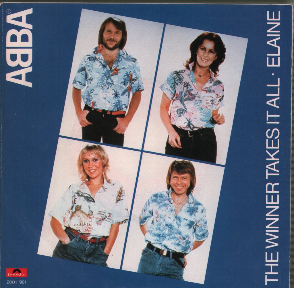 ABBA - Winner Takes It All / Elaine - 7 Inch