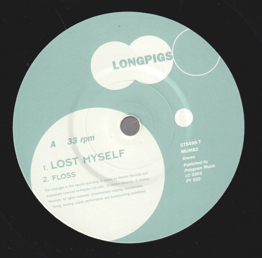 Longpigs - Lost Myself - 7 Inch