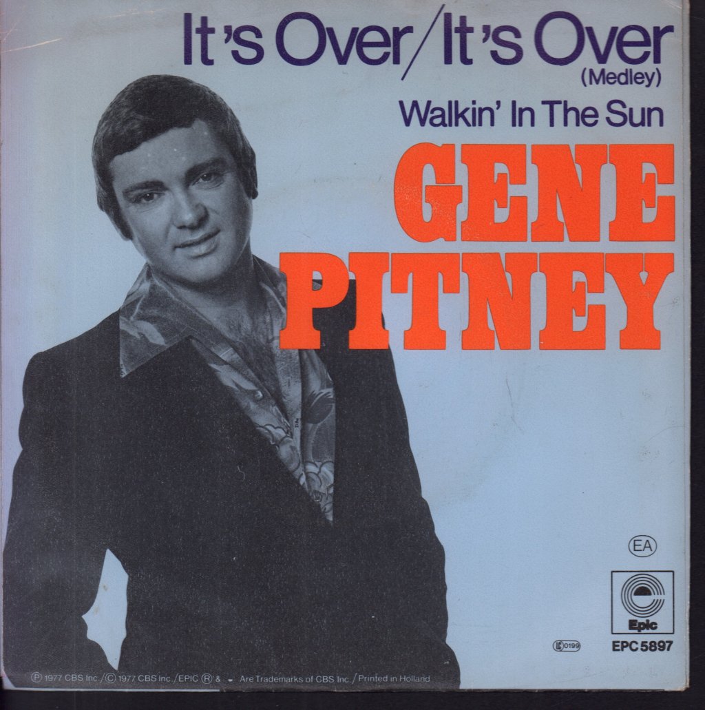Gene Pitney - It's Over/It's Over (Medley) - 7 Inch