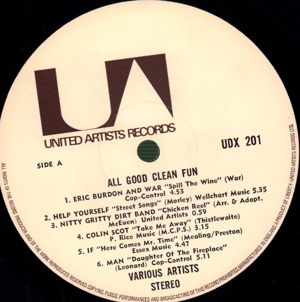 Various Artists - All Good Clean Fun - Double Lp