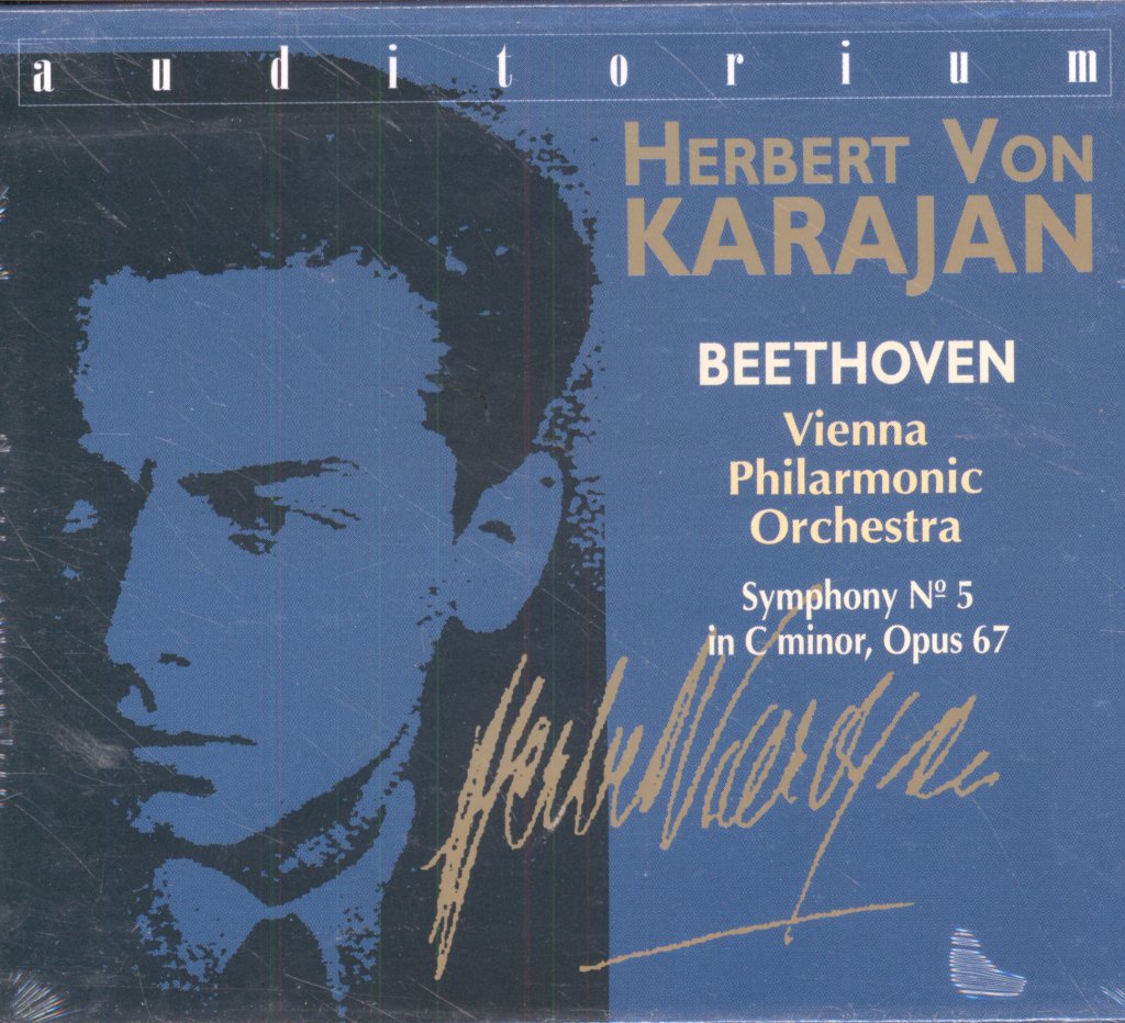 Herbert Von Karajan, Vienna Philarmonic Orchestra - Beethoven Symphony No 5 - Cd