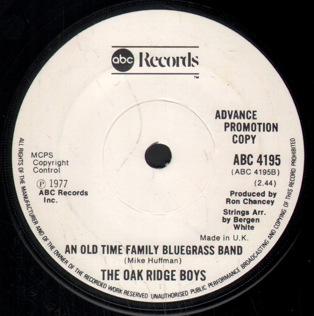 Oak Ridge Boys - Easy - 7 Inch