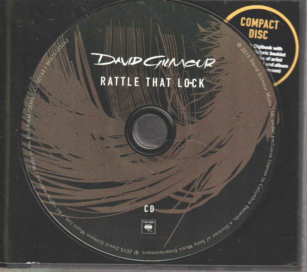 David Gilmour - Rattle That Lock - Cd