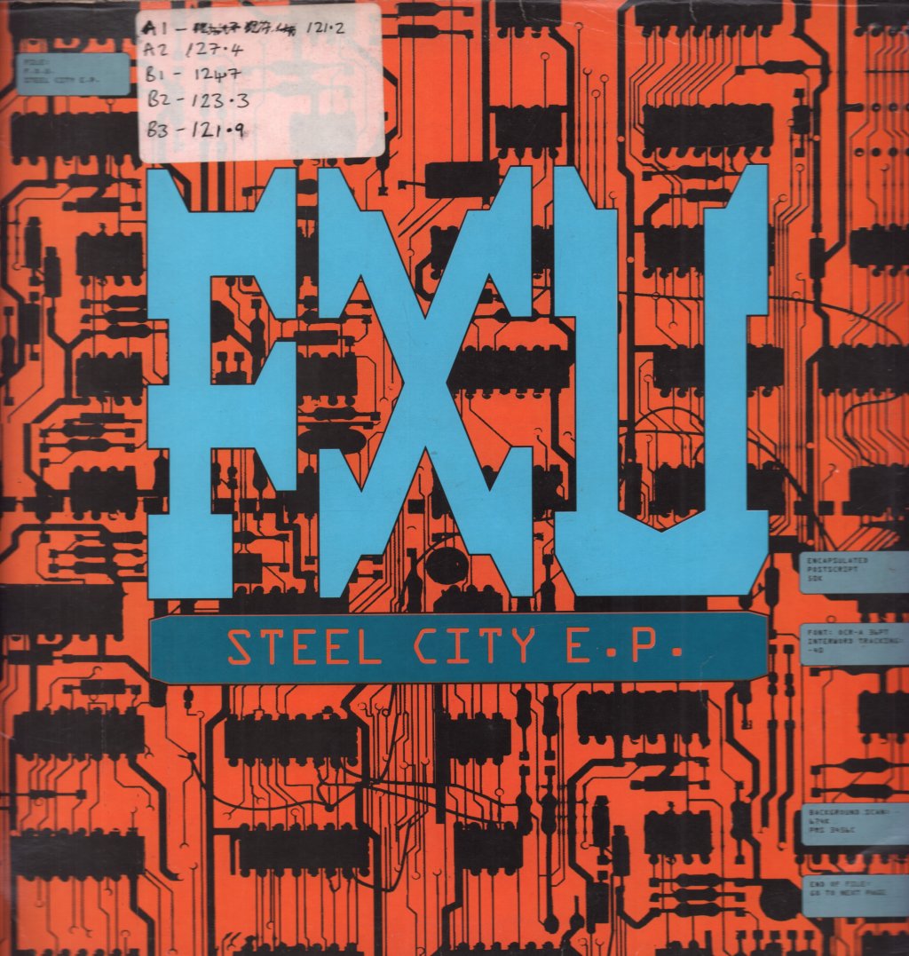 fxu - Steel City E.P. - 12 Inch