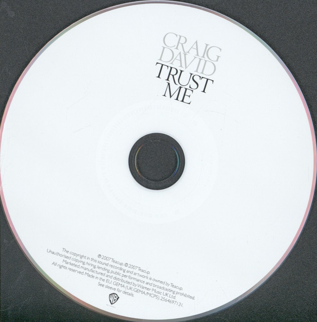 Craig David - Trust Me - Cd