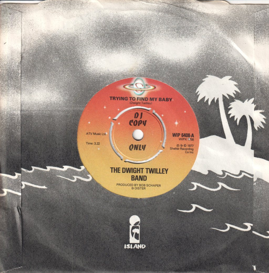 Dwight Twilley Band - Trying To Find My Baby - 7 Inch